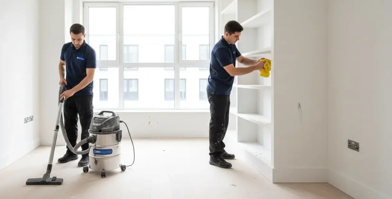 After builders cleaning